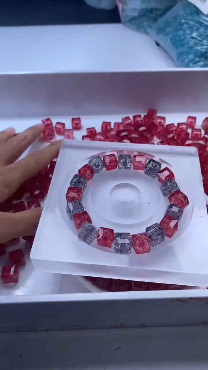 颈饰未镶嵌水晶W3185-10mm10颗