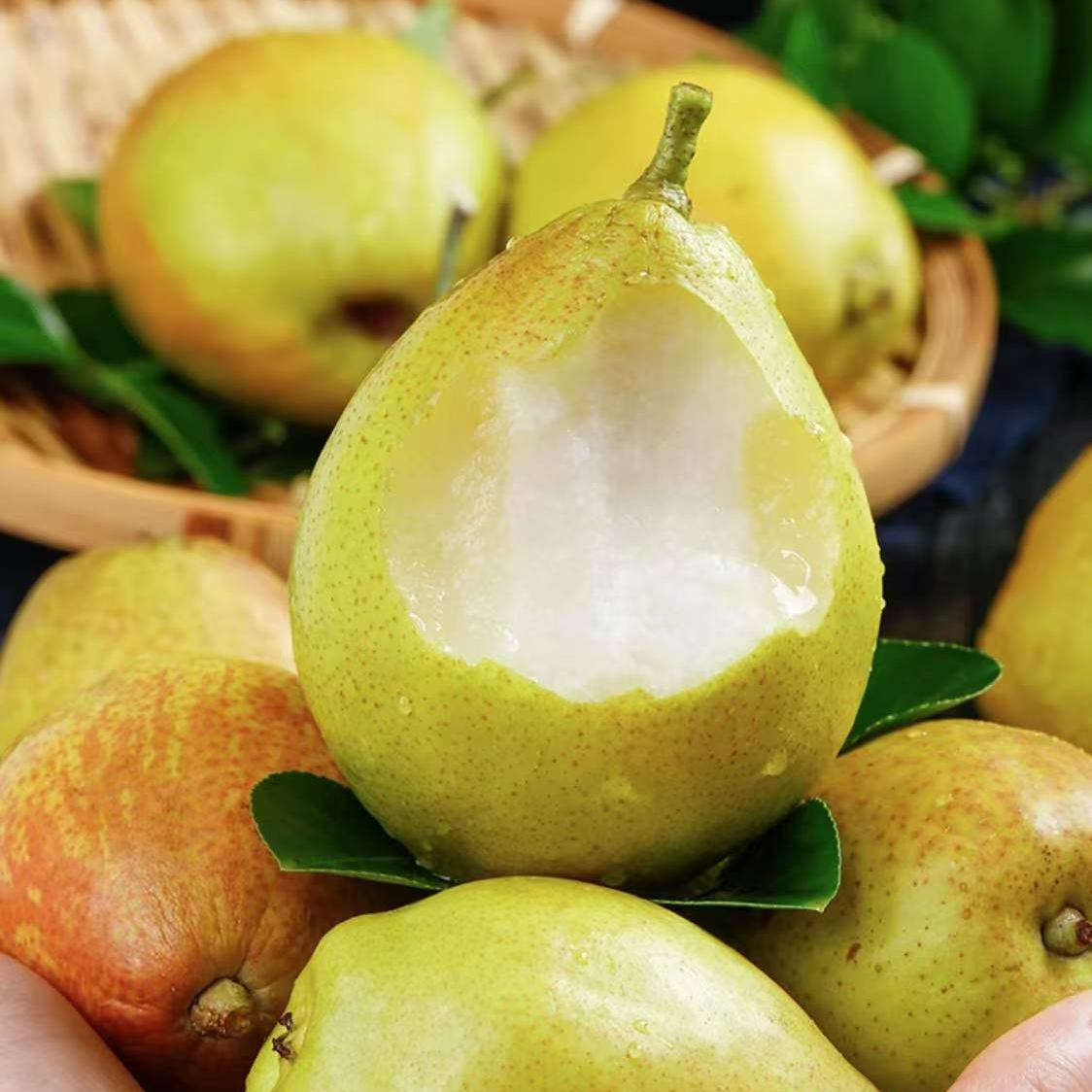 超甜多汁库尔勒香梨礼盒一箱（5斤左右/箱）