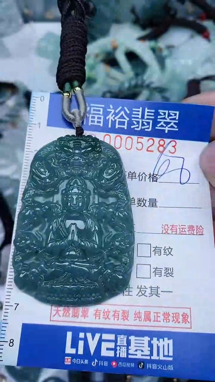 【闪购商品】翡翠颈饰未镶嵌...0005283