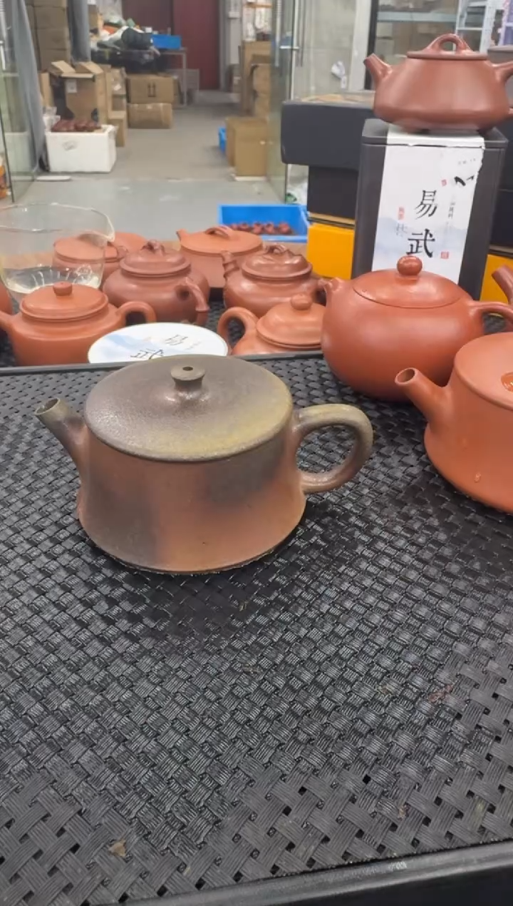 茶壶紫砂  孤品  柴烧版云柱 2.0   130CC