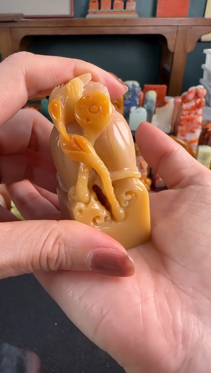 【闪购商品】青田石印石编号编号0494