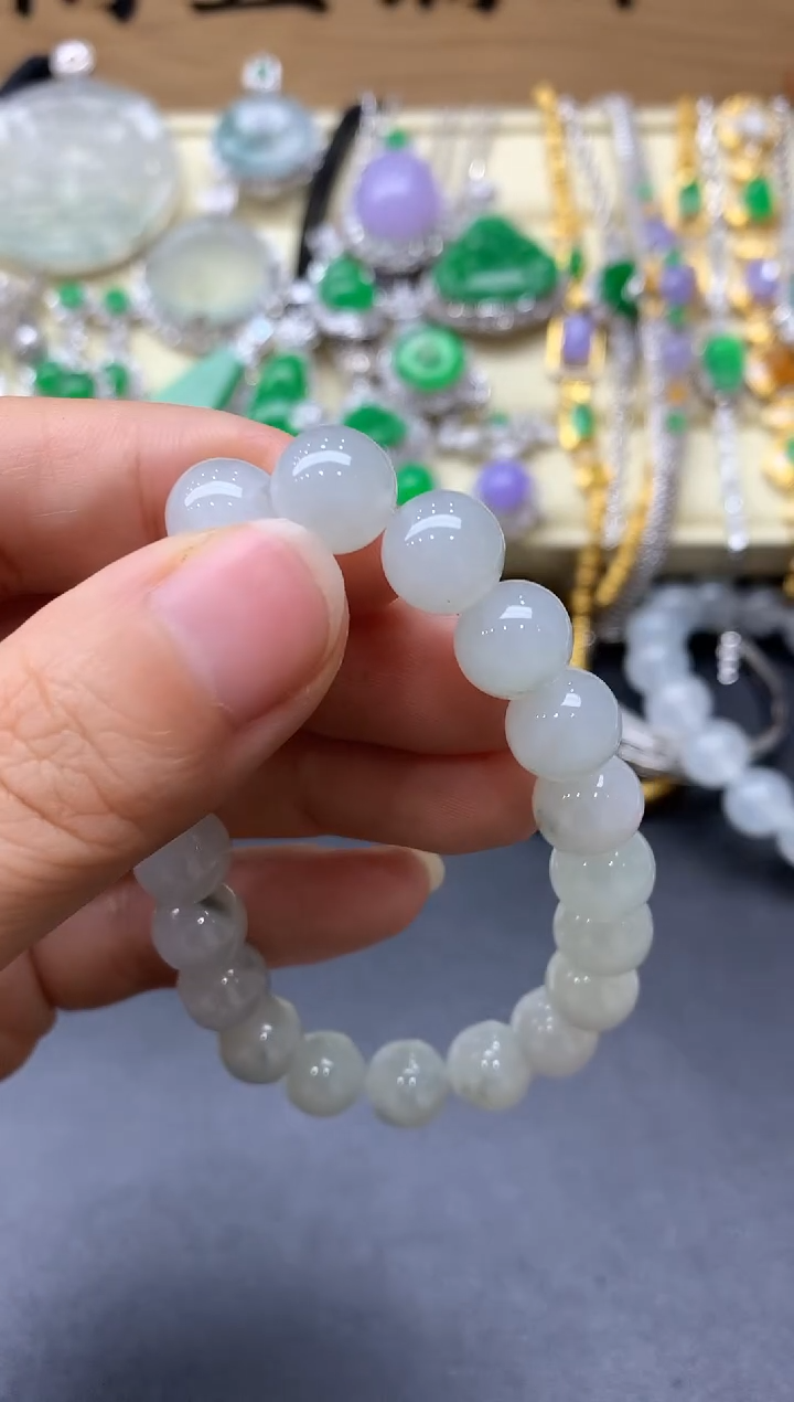 未镶嵌手链翡翠61-中国好珍宝