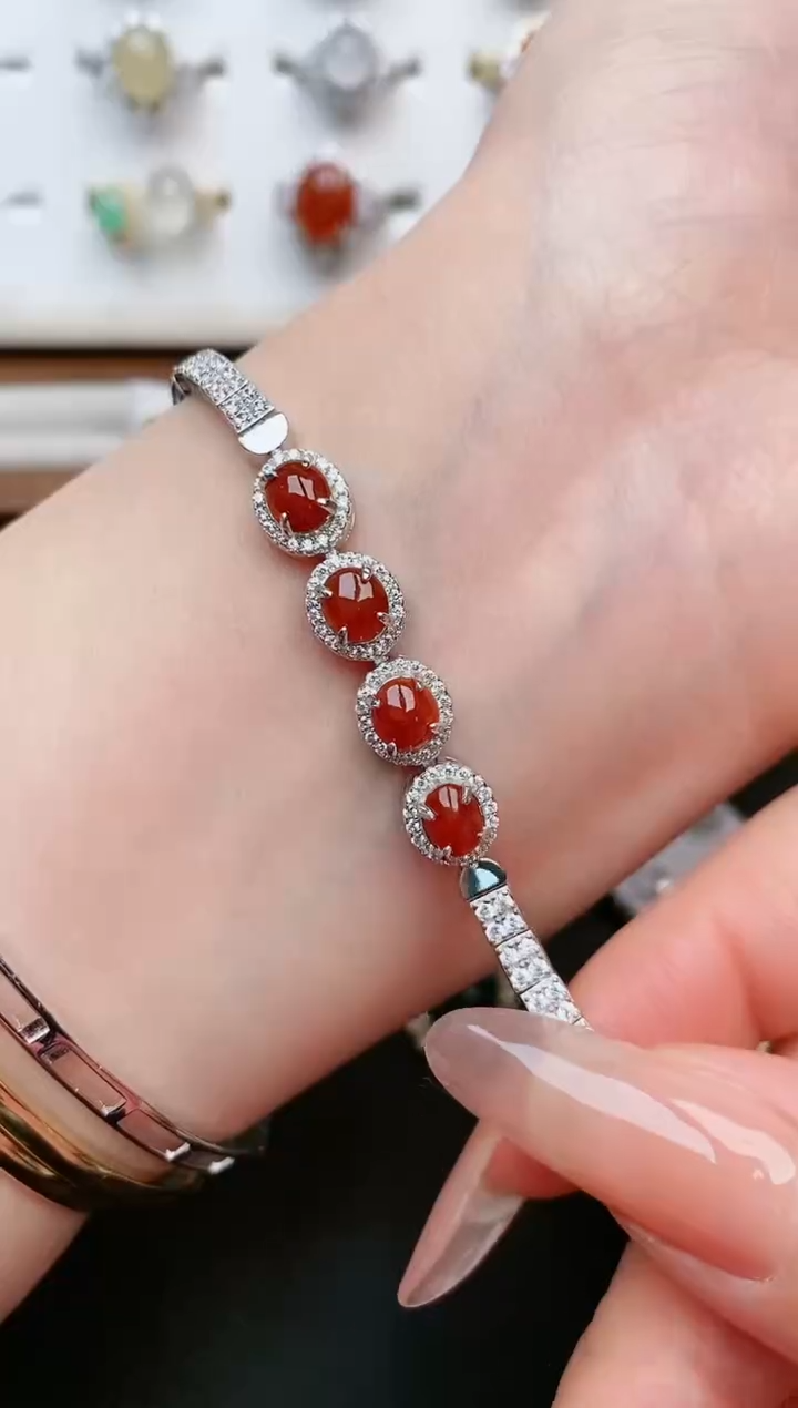 【闪购商品】翡翠戒指银S925镶嵌.....