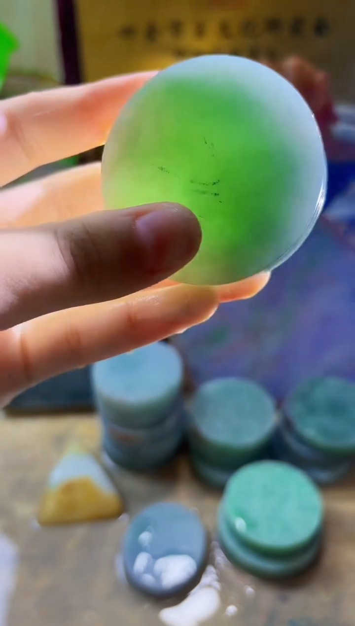 未镶嵌挂件翡翠A货小璀4343