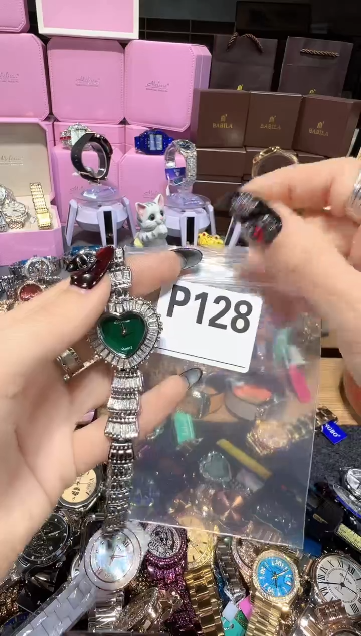 石英机芯不锈钢不锈钢直播定闪专用