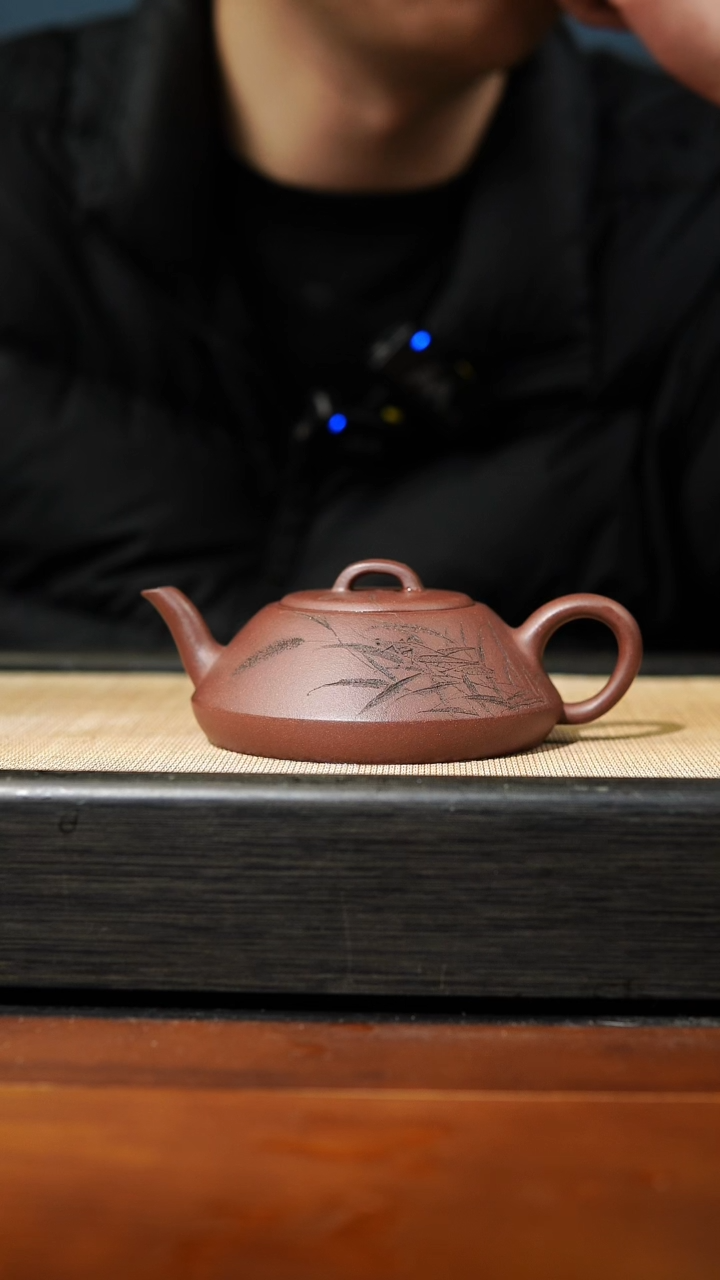 【闪购商品】紫砂茶壶底槽清逸瓢，150cc