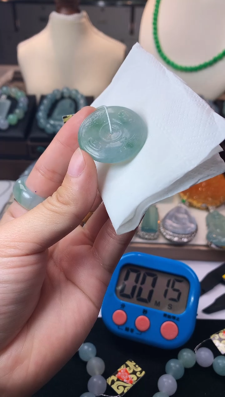 未镶嵌定制翡翠C*牛毛货不退不换