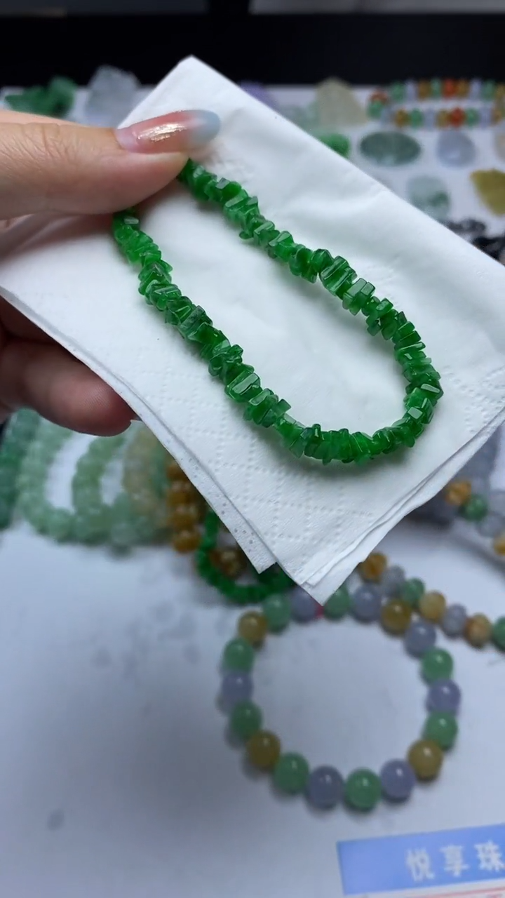 未镶嵌定制翡翠毛货定制不退不换