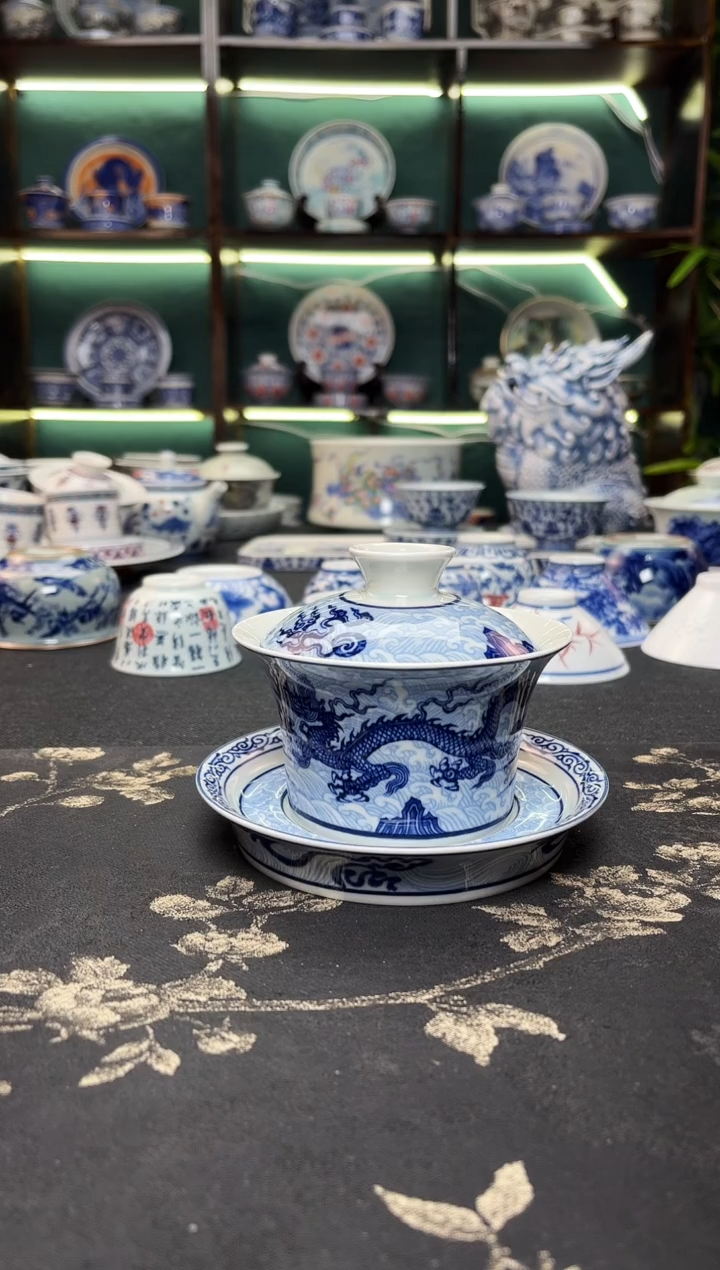 陶瓷景德镇龙御陶瓷高温陶瓷茶具