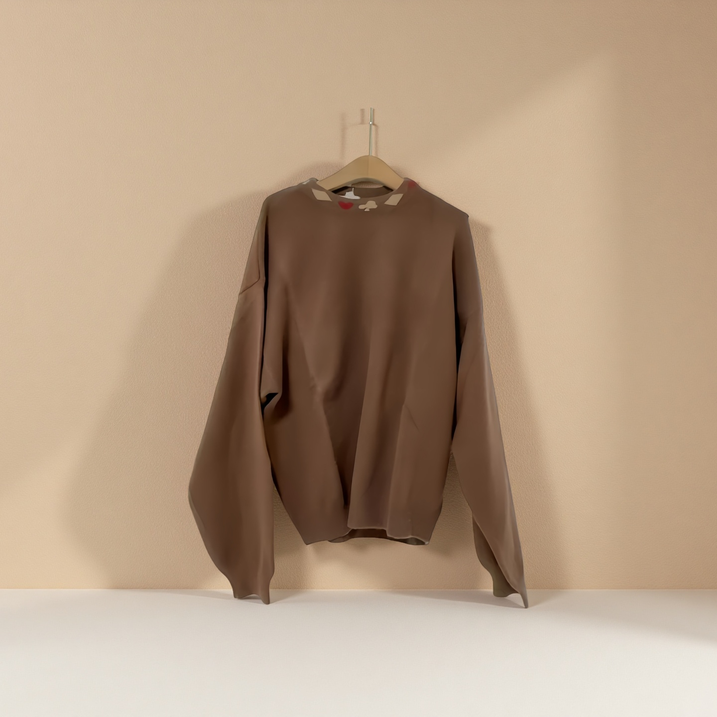 00731情侣款简约针织秋冬款简约针织卫衣长袖