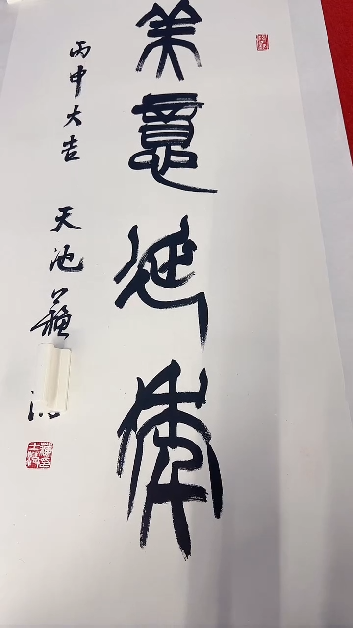 书法10-28-6苏老师4.5平尺书法作品随机