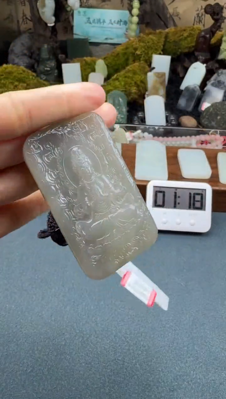 【闪购商品】和田玉颈饰未镶嵌开心