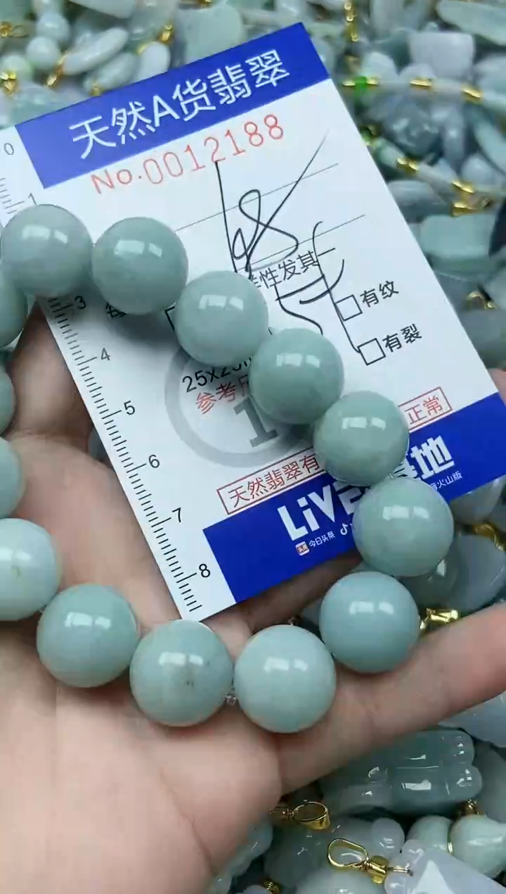 【闪购商品】翡翠颈饰未镶嵌天然A货翡翠