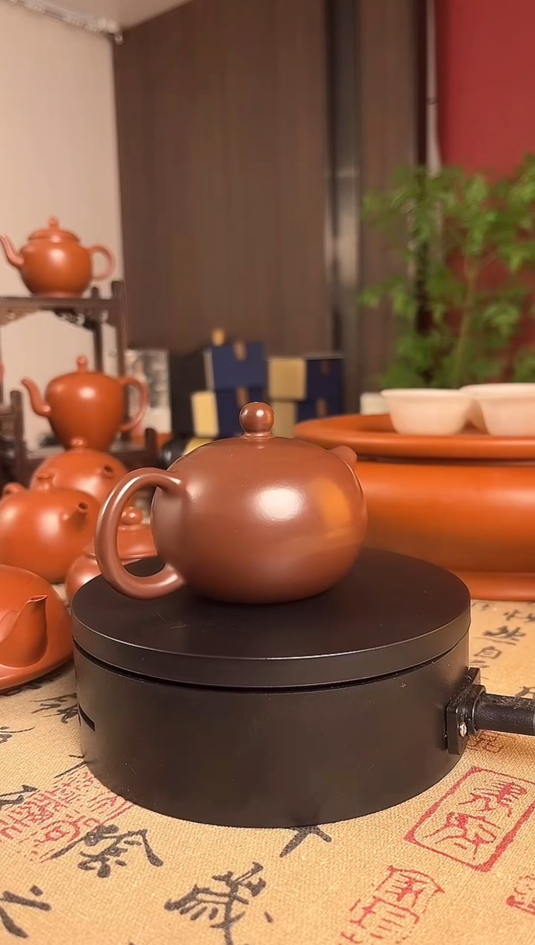 苏师傅-紫泥西施110cc手拉壶