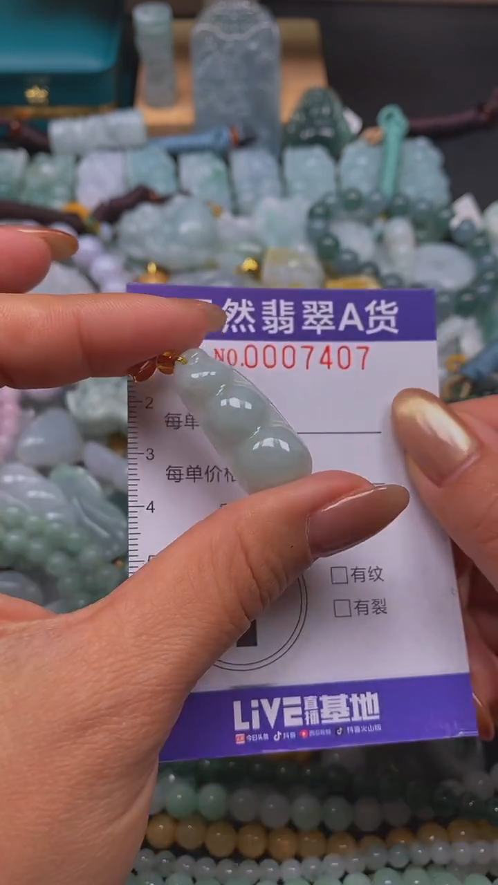 颈饰未镶嵌翡翠闪购0007407