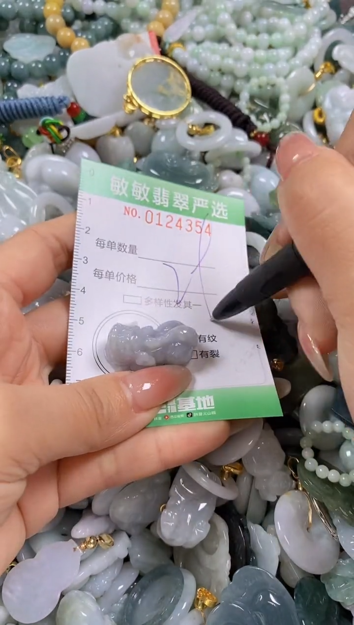 【闪购商品】翡翠颈饰未镶嵌闪购0124354