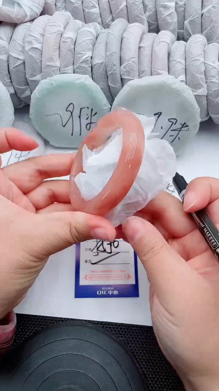 未镶嵌手镯石英质玉35-55-56