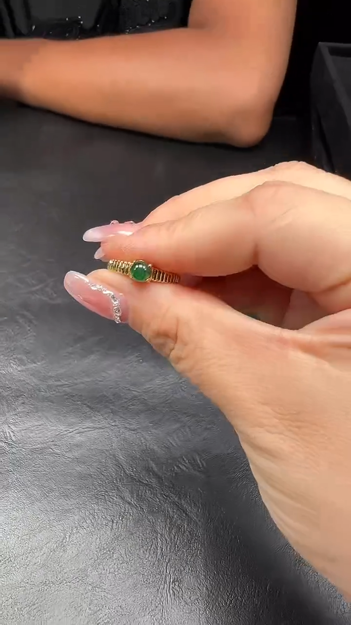 翡翠戒指合金61106/多样性/发一件