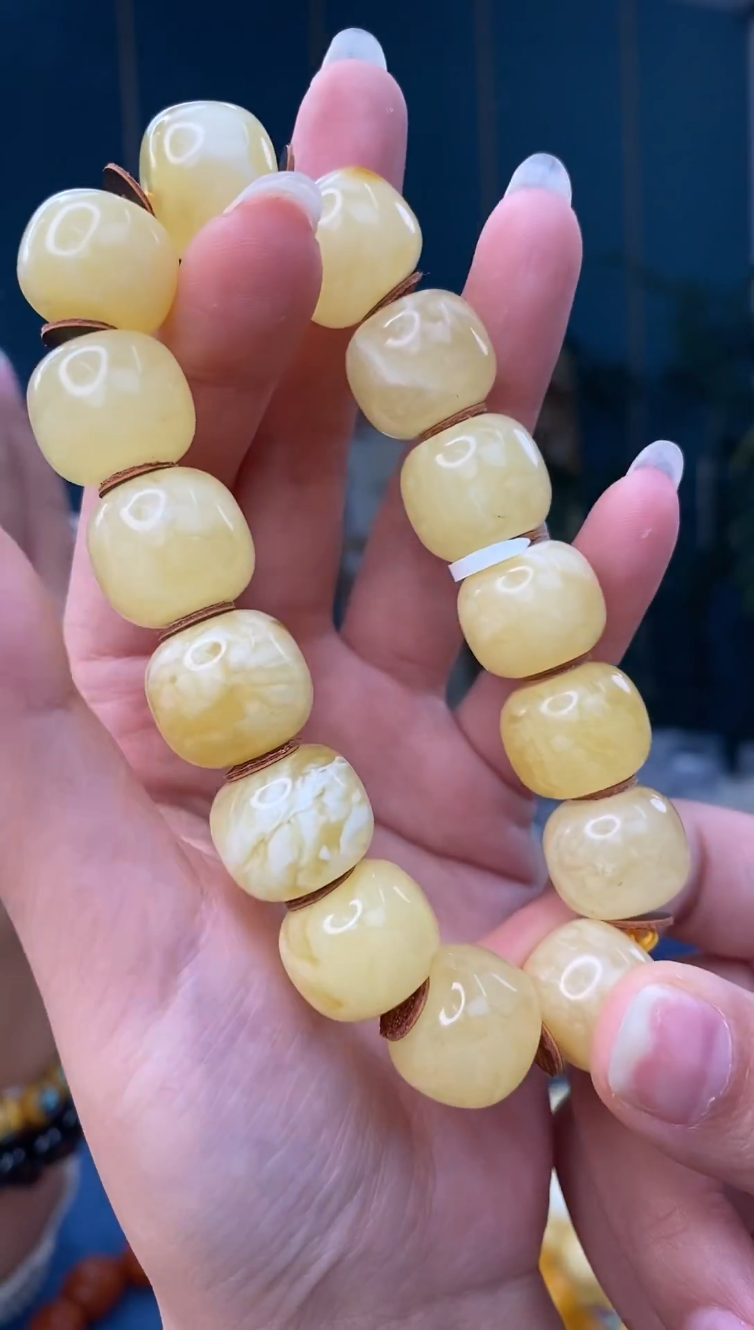 裸石琥珀未镶嵌1/4多样性发其一14微瑕