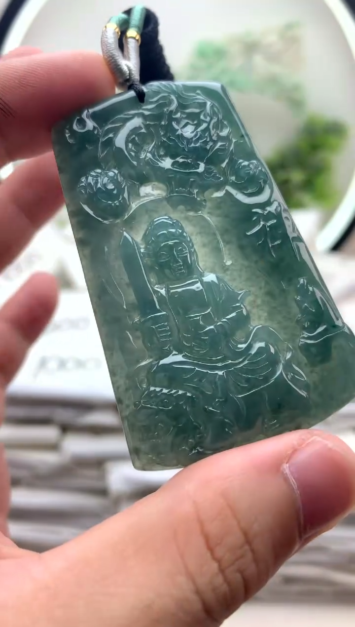 颈饰未镶嵌翡翠文殊