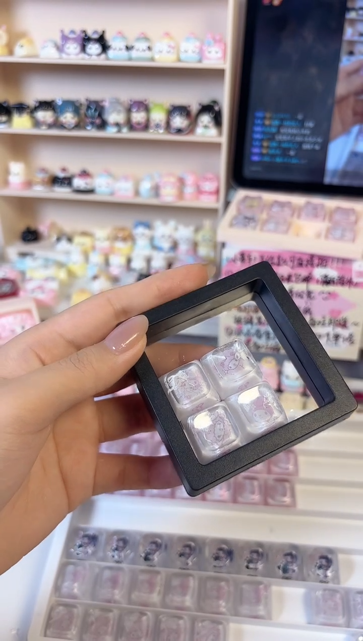 33.花嫁小羊四颗滴胶键帽