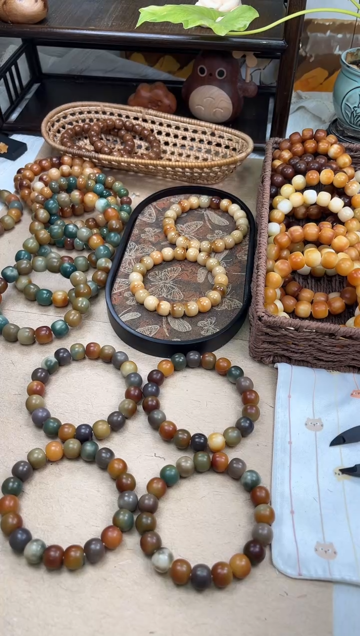 手串菩提根/象牙果a642 卡14 干磨糖壳