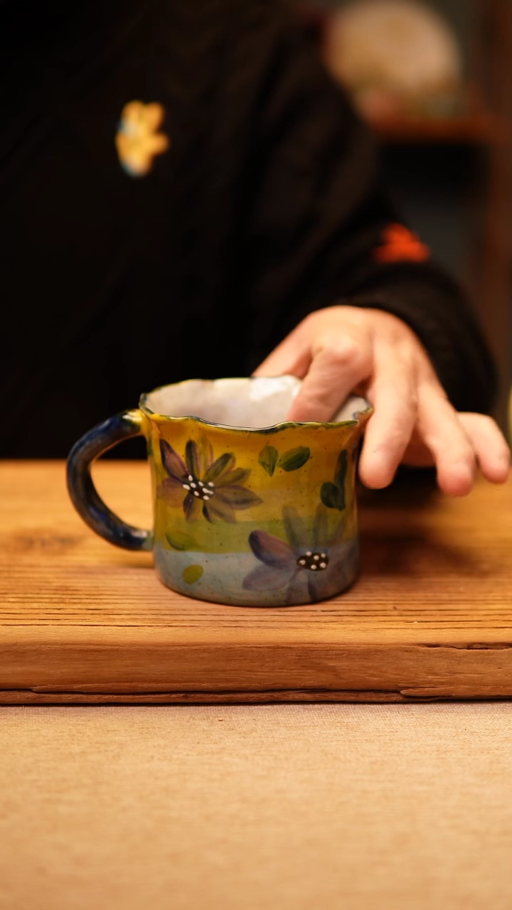 【闪购商品】@@陶园瓷舍@@纯手工手绘@高温釉下彩