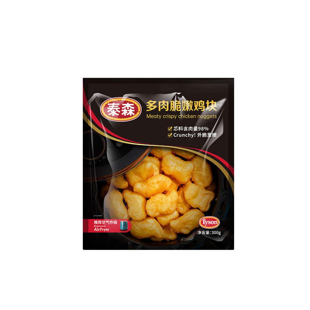 Tyson/泰森多肉脆嫩鸡块300g 