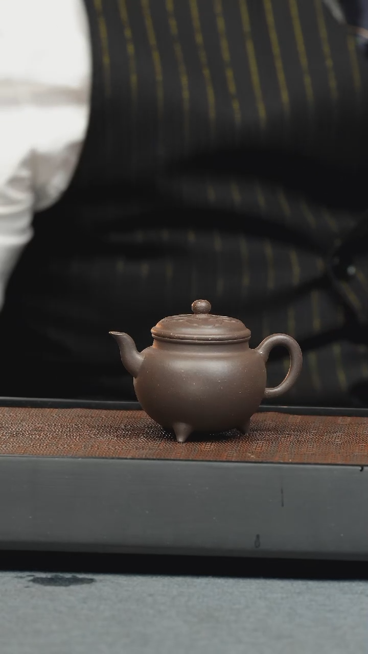 【闪购商品】紫砂茶壶五堂 大彬如意90cc