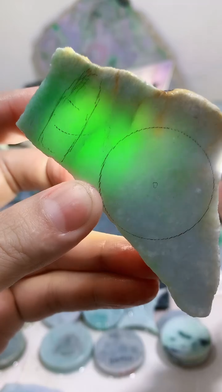 裸石翡翠0蒙0翡翠珠宝66