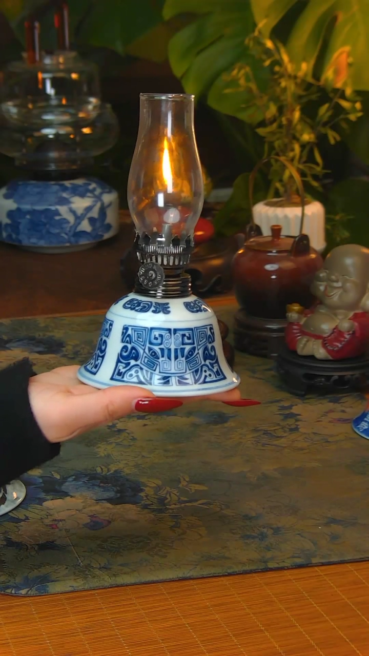 【闪购商品】景德镇陶瓷灯摆件