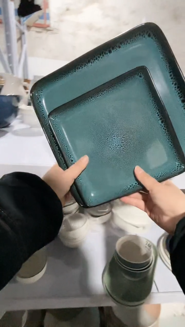 【闪购商品】碗微瑕（2件套）788大小盘