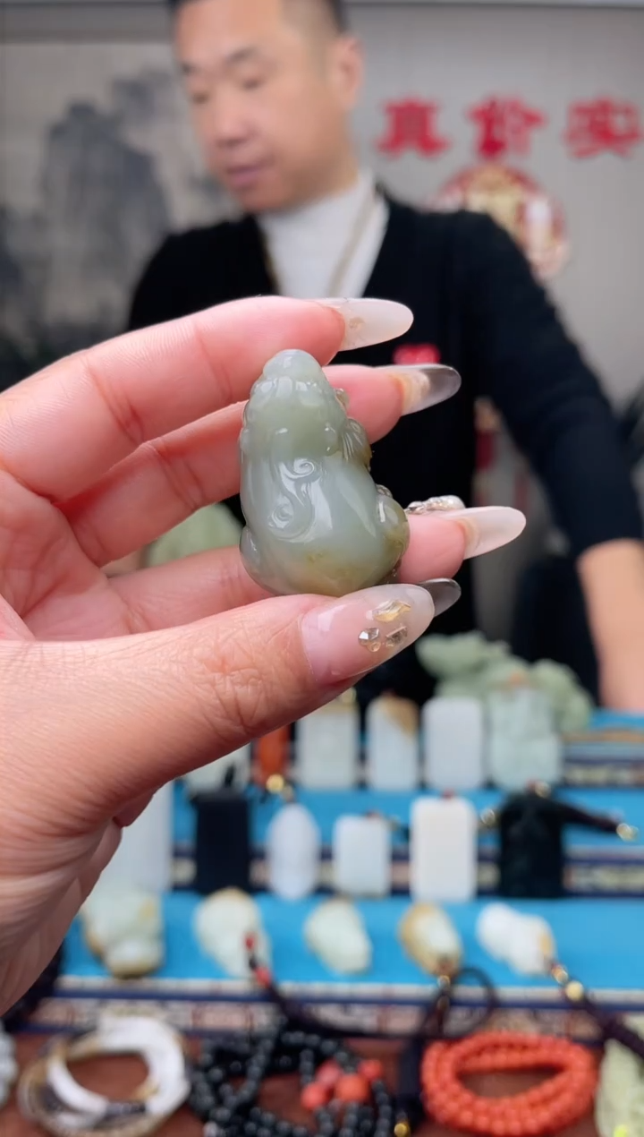 【闪购商品】和田玉挂件未镶嵌1