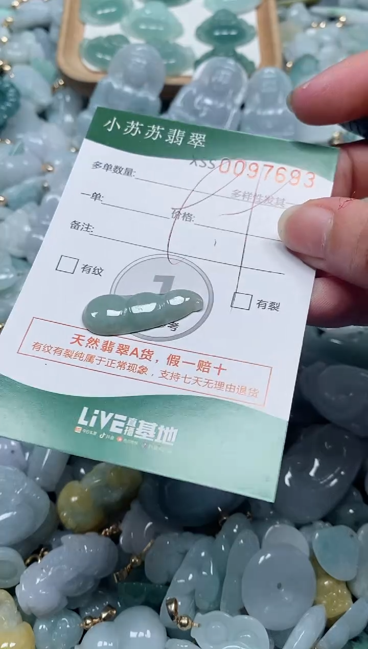【闪购商品】翡翠颈饰未镶嵌闪购商品0097693