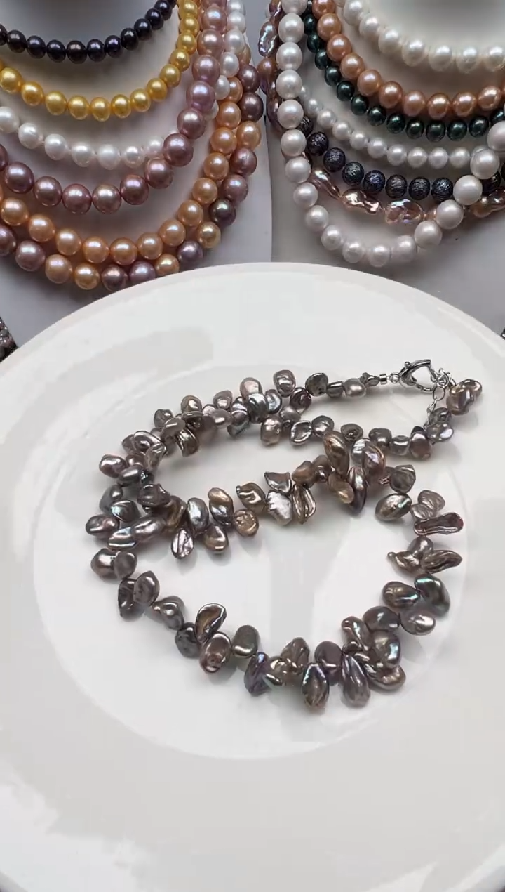 【闪购商品】淡水珍珠颈饰未镶嵌1