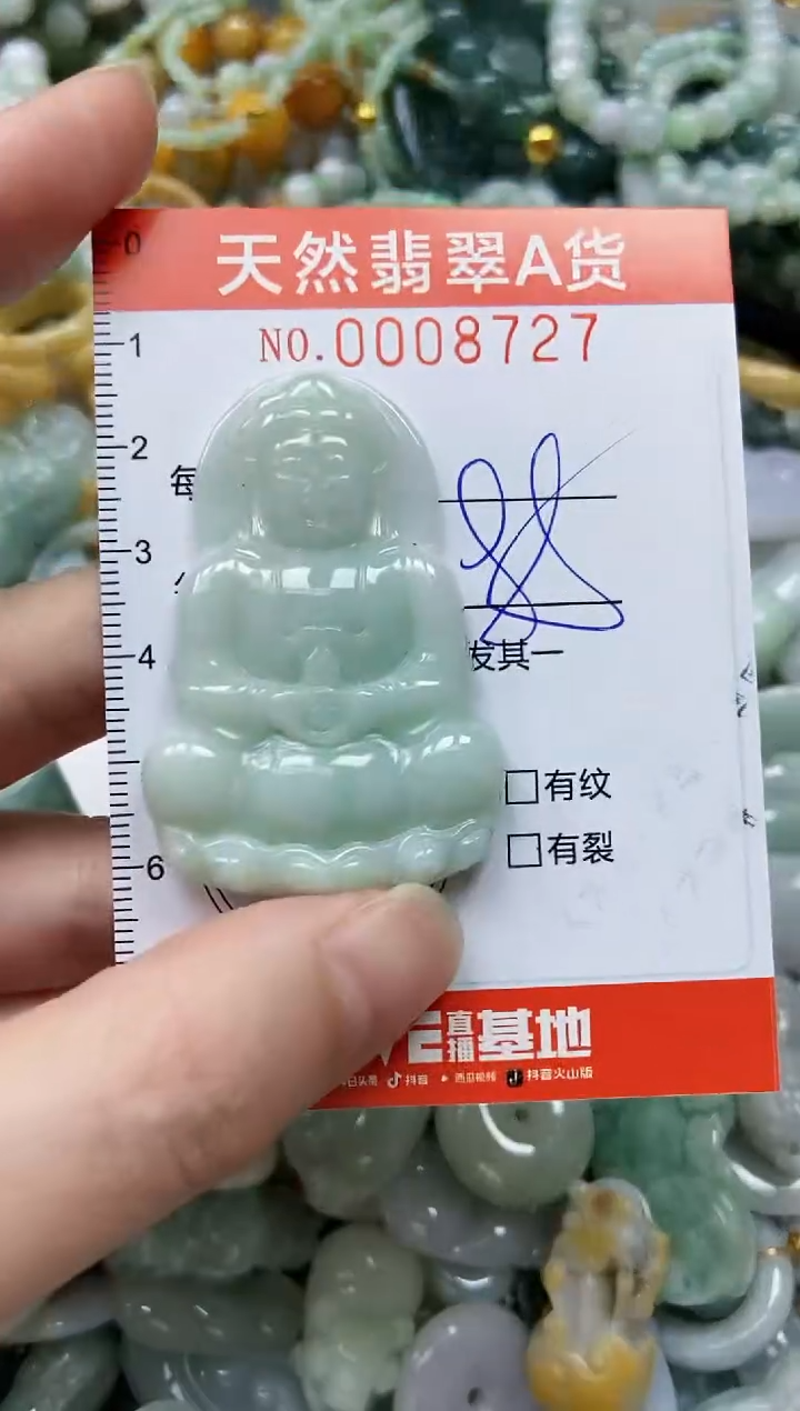 翡翠未镶嵌颈饰闪购0008727