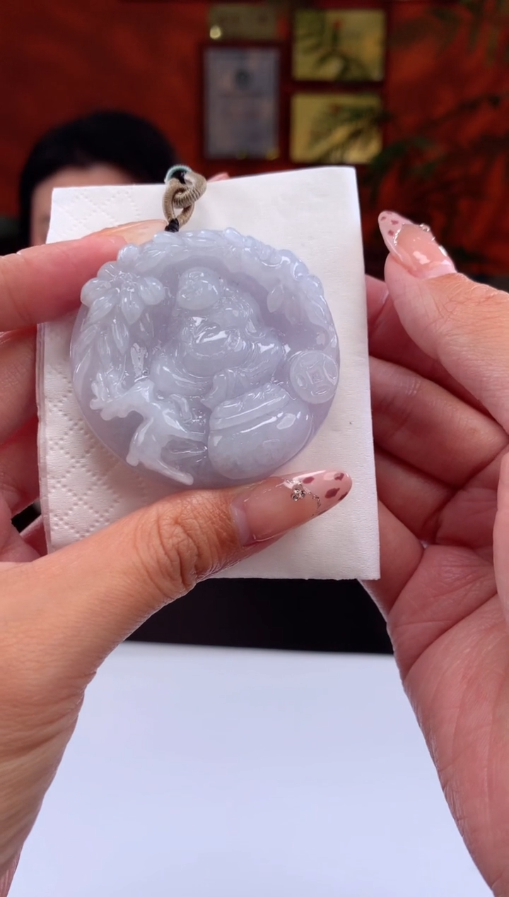 【闪购商品】定制翡翠未镶嵌挂件发货（拍一发一）