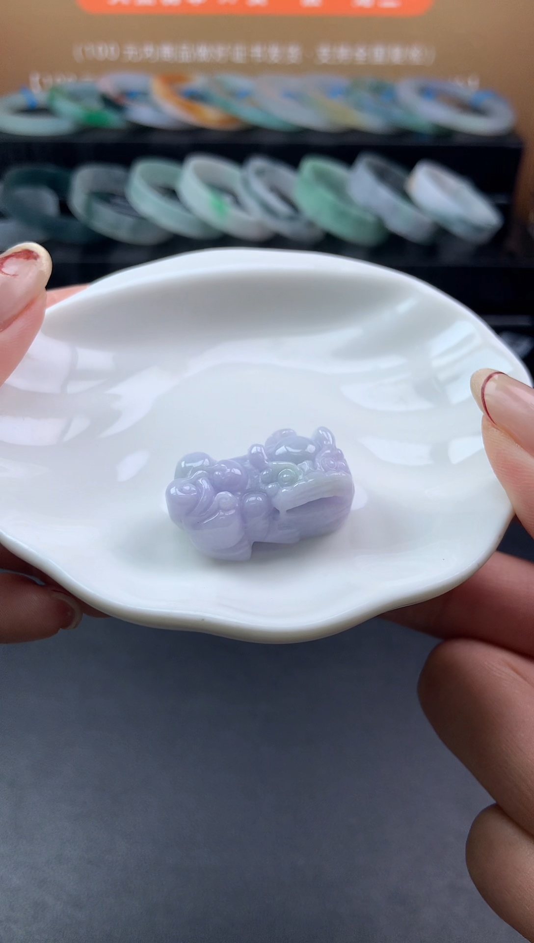 【闪购商品】翡翠颈饰未镶嵌貔貅