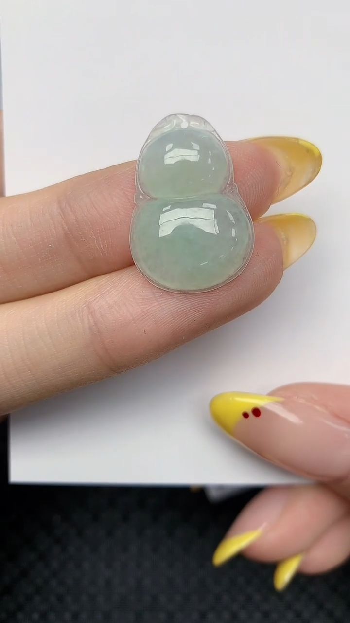 翡翠未镶嵌项链天然翡翠A货