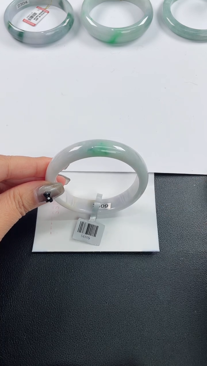 未镶嵌手镯翡翠基地发货H8983 54+