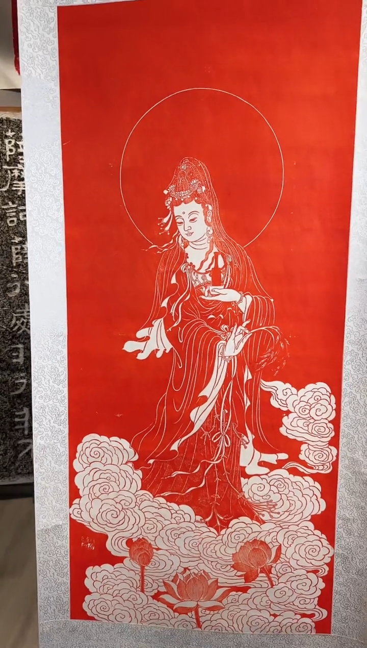 拓片用纸印石非遗传承拓片