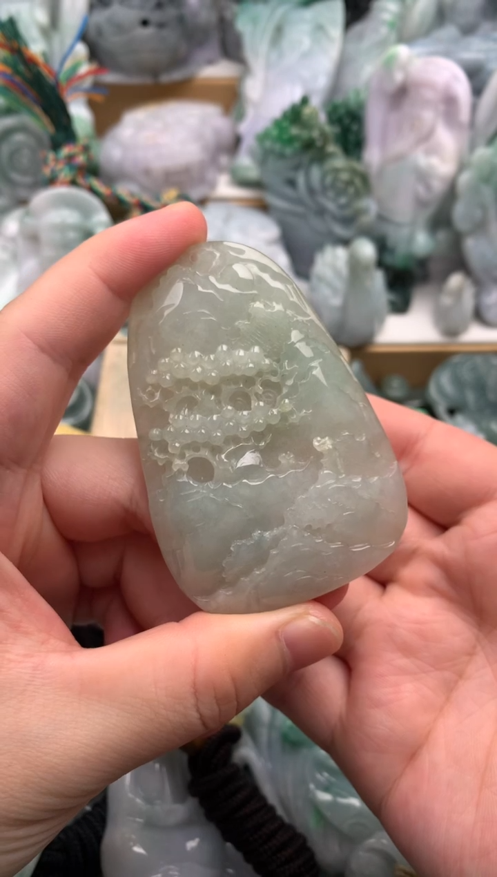 吊坠(不含链)未镶嵌翡翠1