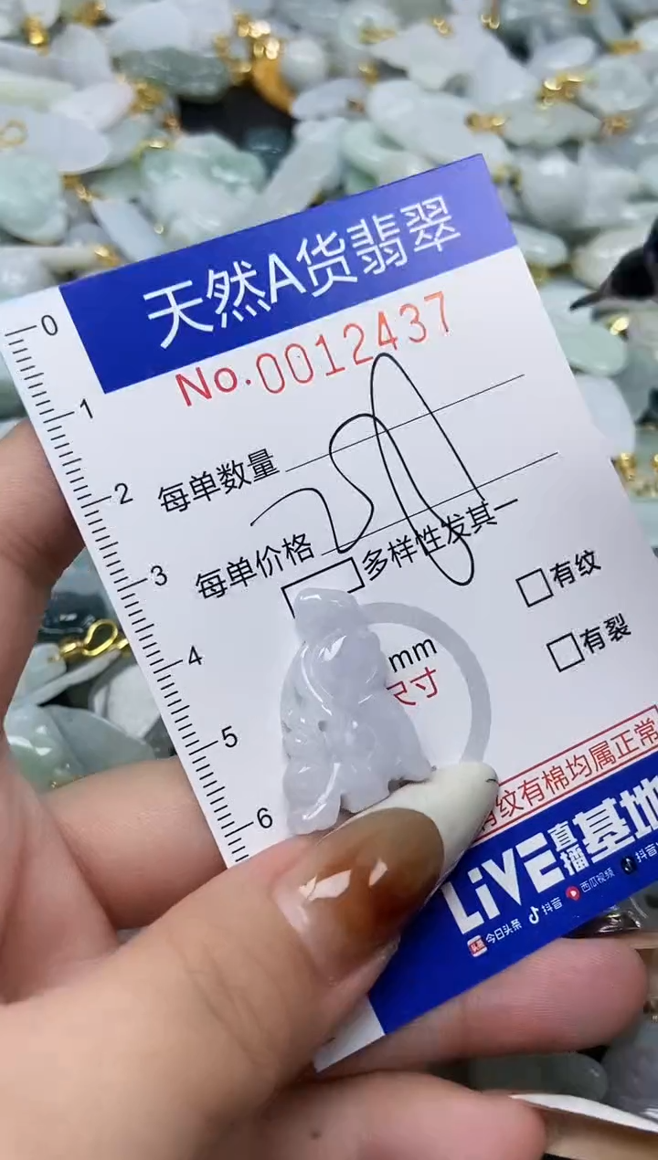 【闪购商品】翡翠颈饰未镶嵌天然A货翡翠