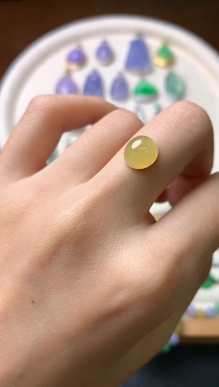 【闪购商品】定制翡翠未镶嵌裸石（镶嵌定制）