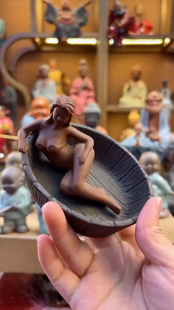 【闪购商品】紫砂茶宠器闵茶宠摆件