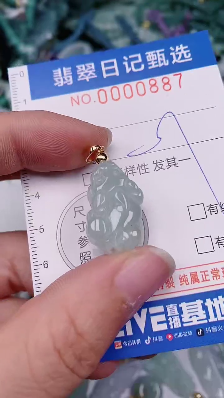 【闪购商品】翡翠颈饰未镶嵌00000887