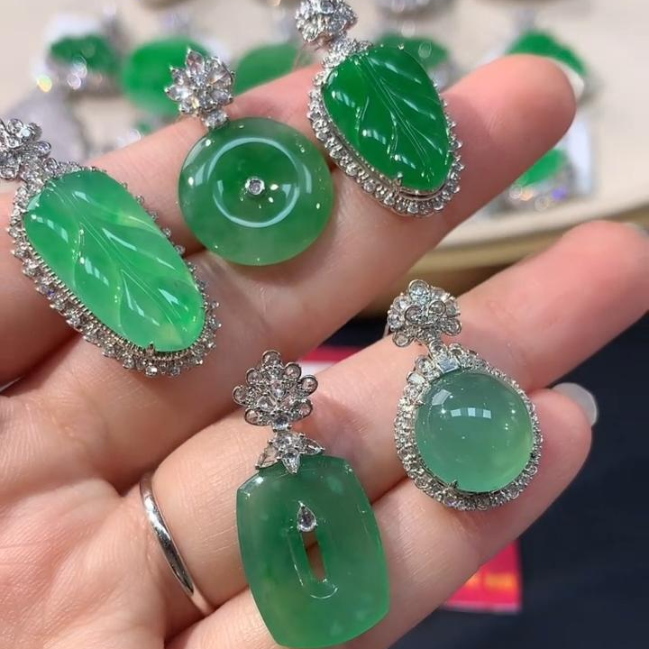 【彩虹盘】翡翠吊坠-多样性发一件-MZ004|CXQ21