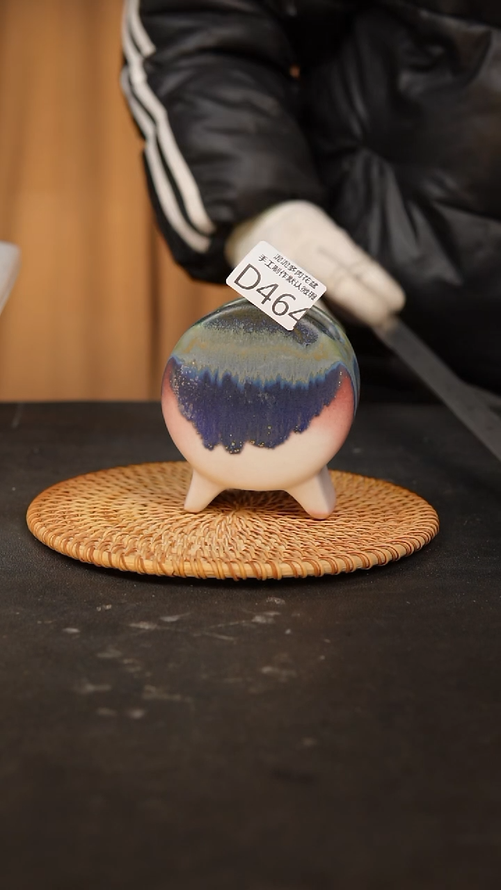 【闪购商品】瓷片景德镇泥泥陶瓷多肉花盆