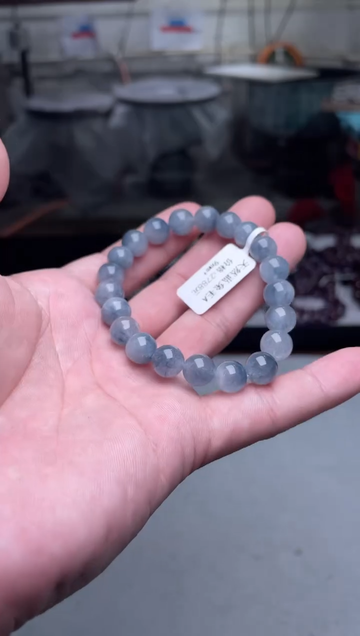 【闪购商品】水晶手串未镶嵌蓝兔毛9多样性发其一