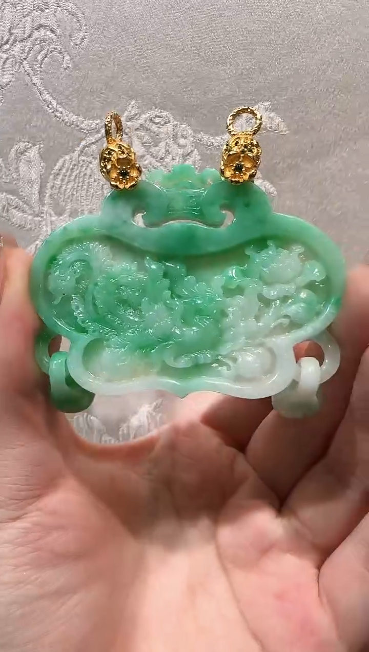 【闪购商品】翡翠颈饰未镶嵌国风